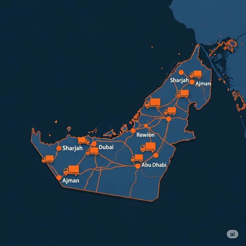 UAE Map